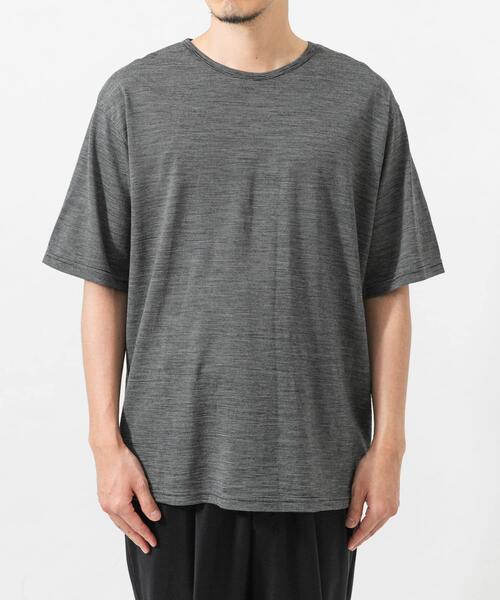 URBAN RESEARCH(アーバンリサーチ)の「new basic WASHABLE MERINO WOOL T-SHIRTS(Tシャツ/カットソー・メンズ・チャコールグレー/ブラック系その他/ホワイト系その他・X-LARGE/MEDIUM/LARGE)」の18枚目の写真
