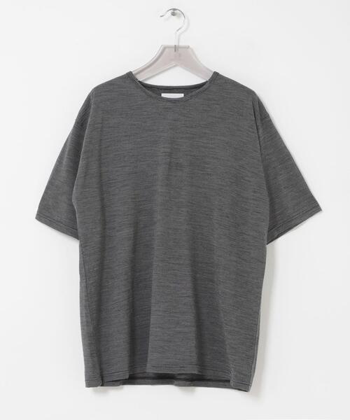 URBAN RESEARCH(アーバンリサーチ)の「new basic WASHABLE MERINO WOOL T-SHIRTS(Tシャツ/カットソー・メンズ・チャコールグレー/ブラック系その他/ホワイト系その他・X-LARGE/MEDIUM/LARGE)」の21枚目の写真