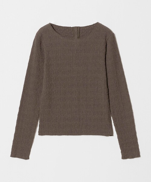 Steven Alan(スティーブンアラン)の「<Steven Alan>シュリンクレース クルーネック プルオーバー(Tシャツ/カットソー・レディース・オフホワイト/ダークブラウン/ブラック・FREE)」の15枚目の写真