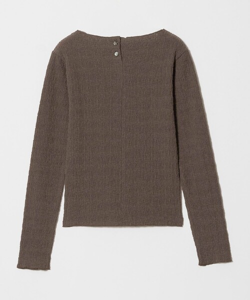 Steven Alan(スティーブンアラン)の「<Steven Alan>シュリンクレース クルーネック プルオーバー(Tシャツ/カットソー・レディース・オフホワイト/ダークブラウン/ブラック・FREE)」の16枚目の写真