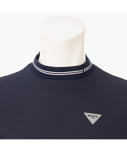 BRIEFING(ブリーフィング)の「【BRIEFING GOLF/ブリーフィングゴルフ】REF MEN’S MINI LINE HIGHNECK(Tシャツ/カットソー・メンズ・グレー/ブラック/ネイビー・M/L)」の6枚目の写真