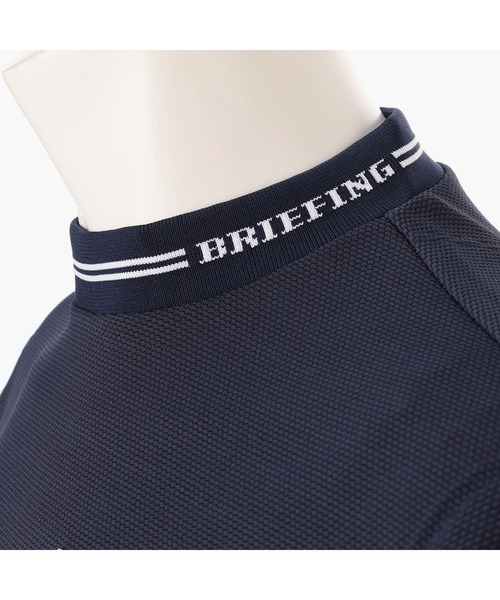 BRIEFING(ブリーフィング)の「【BRIEFING GOLF/ブリーフィングゴルフ】REF MEN’S MINI LINE HIGHNECK(Tシャツ/カットソー・メンズ・グレー/ブラック/ネイビー・M/L)」の7枚目の写真