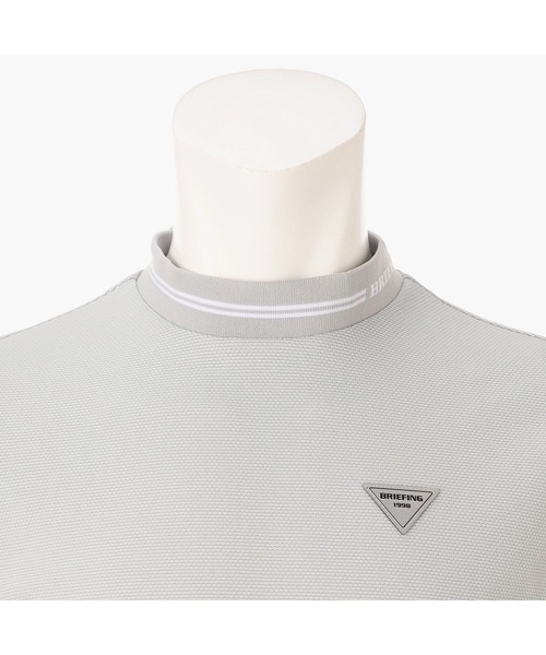 BRIEFING(ブリーフィング)の「【BRIEFING GOLF/ブリーフィングゴルフ】REF MEN’S MINI LINE HIGHNECK(Tシャツ/カットソー・メンズ・グレー/ブラック/ネイビー・M/L)」の14枚目の写真