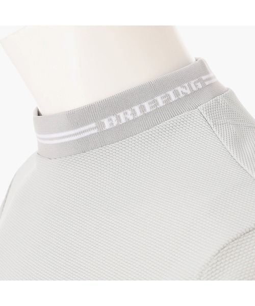 BRIEFING(ブリーフィング)の「【BRIEFING GOLF/ブリーフィングゴルフ】REF MEN’S MINI LINE HIGHNECK(Tシャツ/カットソー・メンズ・グレー/ブラック/ネイビー・M/L)」の16枚目の写真