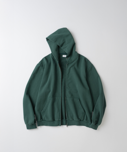 WHAGI(ワギ)の「Vintage Zip Sweat Hoodie (Vintage D.Green)(パーカー・メンズ・その他・SMALL/MEDIUM/LARGE)」の8枚目の写真