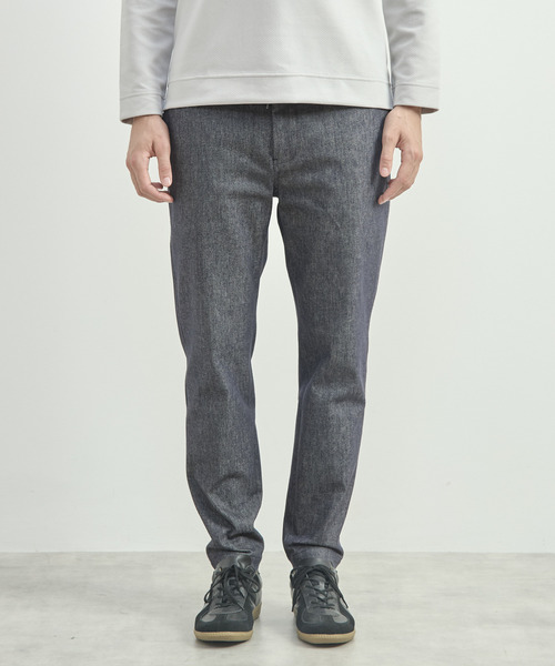 MEN'S MELROSE（メンズメルローズ）の「モンスターストレッチデニムイージーパンツ（デニムパンツ・メンズ・ブラック/インディゴブルー・2/3/4）」の5枚目の写真