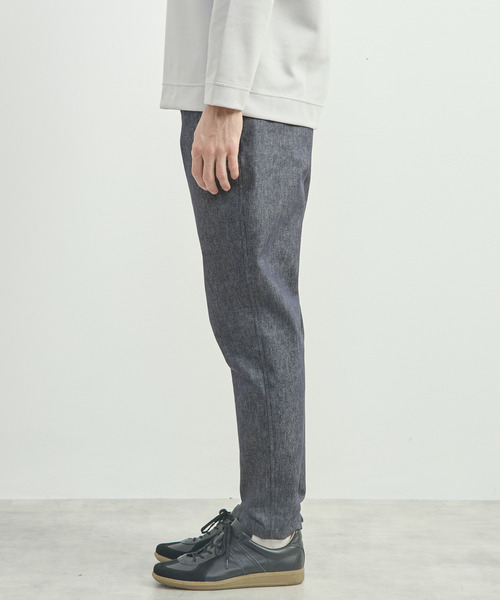 MEN'S MELROSE（メンズメルローズ）の「モンスターストレッチデニムイージーパンツ（デニムパンツ・メンズ・ブラック/インディゴブルー・2/3/4）」の6枚目の写真
