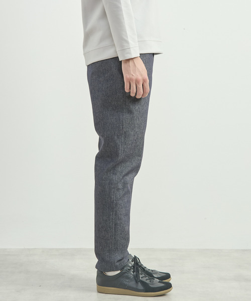 MEN'S MELROSE（メンズメルローズ）の「モンスターストレッチデニムイージーパンツ（デニムパンツ・メンズ・ブラック/インディゴブルー・2/3/4）」の8枚目の写真