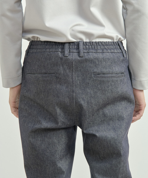 MEN'S MELROSE（メンズメルローズ）の「モンスターストレッチデニムイージーパンツ（デニムパンツ・メンズ・ブラック/インディゴブルー・2/3/4）」の11枚目の写真