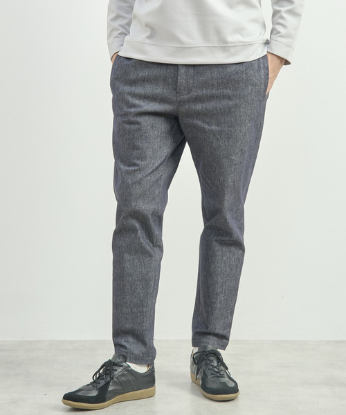 MEN'S MELROSE（メンズメルローズ）の「モンスターストレッチデニムイージーパンツ（デニムパンツ・メンズ・ブラック/インディゴブルー・2/3/4）」の12枚目の写真