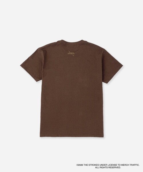 Saturdays NYC(サタデーズ ニューヨークシティ )の「The Strokes for Saturdays NYC Official T-shirt(Tシャツ/カットソー・メンズ・ダークブラウン・L)」の2枚目の写真