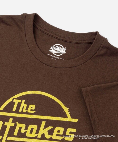 Saturdays NYC(サタデーズ ニューヨークシティ )の「The Strokes for Saturdays NYC Official T-shirt(Tシャツ/カットソー・メンズ・ダークブラウン・L)」の3枚目の写真
