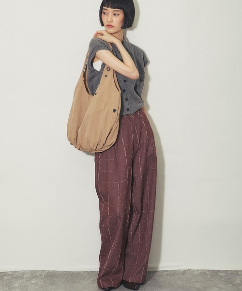 ANOTHER S(アナザーエス)の「ウィンドペンダメージデニムワイドパンツ(デニムパンツ・レディース・ネイビー/ブラック/ワインレッド・FREE)」の6枚目の写真