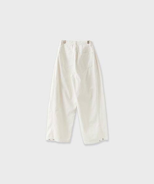 UNSTOA(アンストア)の「Basic 5-Pocket Wide-Leg Denim Pants 秋服 冬服(デニムパンツ・レディース・ベージュ/ブラック/ホワイト・S/M)」の4枚目の写真