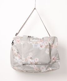 【PAUL & JOE ACCESSOIRES /ポール アンド ジョー アクセソワ 】 TRAVEL BOSTON クリザンテーム&ヌネット柄 折りたたみボストンバッグ