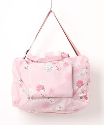 【PAUL & JOE ACCESSOIRES /ポール アンド ジョー アクセソワ 】 TRAVEL BOSTON クリザンテーム&ヌネット柄 折りたたみボストンバッグ