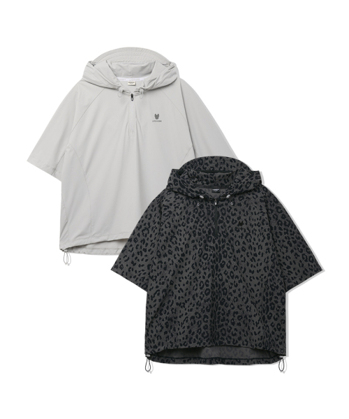 LIFE WORK（ライフワーク）の「レディース ベンチュリイージーハーフジップ半袖Tシャツ（Tシャツ/カットソー・レディース・チャコールグレー/ライトグレー・SMALL/MEDIUM）」の3枚目の写真