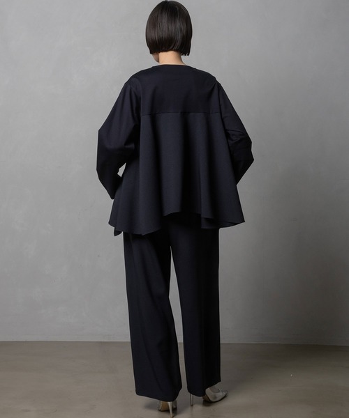 MARECHAL TERRE(マルシャルテル)の「Aラインコンビネーショントップス(その他トップス・レディース・ブラック/ダークブラウン/ネイビー/グレー・MEDIUM)」の11枚目の写真