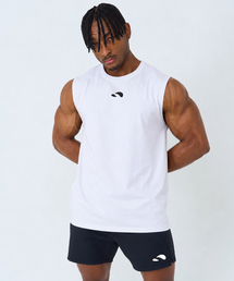 TURTLEBACK（タートルバック）の「石膏マッスルフィットタンクトップ_2カラー（Tシャツ/カットソー）」