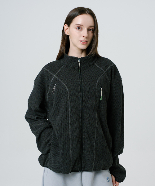 SANRO（サンロ）の「[UNISEX] オドラムプ フィンガーホール付きボアジャケット - ブラック（その他アウター・メンズ・その他・MEDIUM/LARGE/X-LARGE/XX-LARGE）」の3枚目の写真