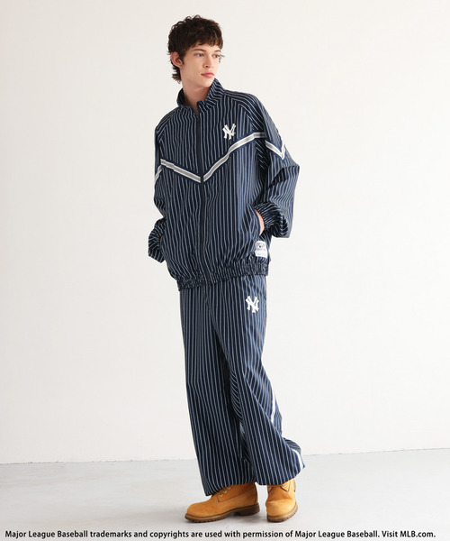 BACK TO THE FIELD(バック トゥー ザ フィールド)の「【MLB】Track Jacket(その他アウター・メンズ・ネイビー/ブラック/オフホワイト・LARGE/MEDIUM)」の6枚目の写真