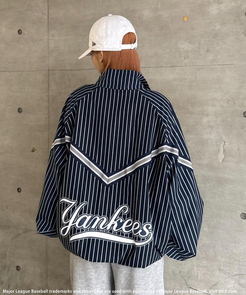BACK TO THE FIELD(バック トゥー ザ フィールド)の「【MLB】Track Jacket(その他アウター・メンズ・ネイビー/ブラック/オフホワイト・LARGE/MEDIUM)」の3枚目の写真