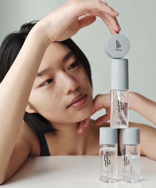 bobe ボウブ 4点セット(オイル、化粧水、美容液、クリーム) bobe 発酵スキンケアトライアルキット（スキンケアキット/ギフトセット