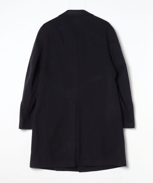 TAGLIATORE（タリアトーレ）の「TAGLIATORE / タリアトーレ：SINGLE CHESTER COAT VIRGIN WOOLCASHMERE：CSBL13X-350001U[MUS]（チェスターコート・メンズ・ネイビー・46）」の2枚目の写真
