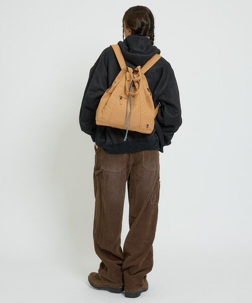 ROOTOTE（ルートート）の「【ROOTOTE/ルートート】SC.セオルー．ドローストリング-B/トートバッグ/リュック/撥水加工/2WAY（トートバッグ・レディース・レッド/ベージュ/ブラック・フリー）」の17枚目の写真