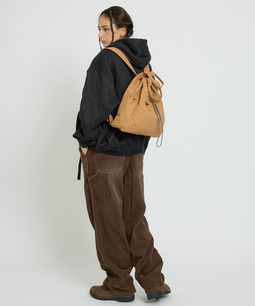 ROOTOTE（ルートート）の「【ROOTOTE/ルートート】SC.セオルー．ドローストリング-B/トートバッグ/リュック/撥水加工/2WAY（トートバッグ・レディース・レッド/ベージュ/ブラック・フリー）」の18枚目の写真