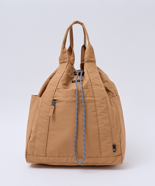 ROOTOTE（ルートート）の「【ROOTOTE/ルートート】SC.セオルー．ドローストリング-B/トートバッグ/リュック/撥水加工/2WAY（トートバッグ・レディース・レッド/ベージュ/ブラック・フリー）」の21枚目の写真
