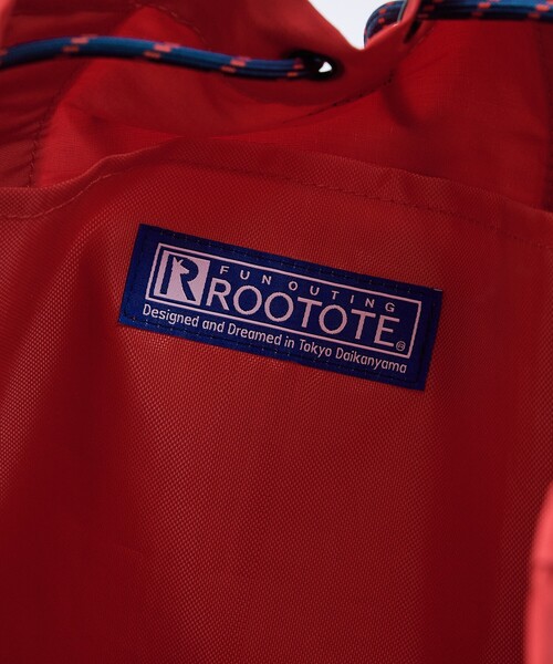 ROOTOTE（ルートート）の「【ROOTOTE/ルートート】SC.セオルー．ドローストリング-B/トートバッグ/リュック/撥水加工/2WAY（トートバッグ・レディース・レッド/ベージュ/ブラック・フリー）」の10枚目の写真