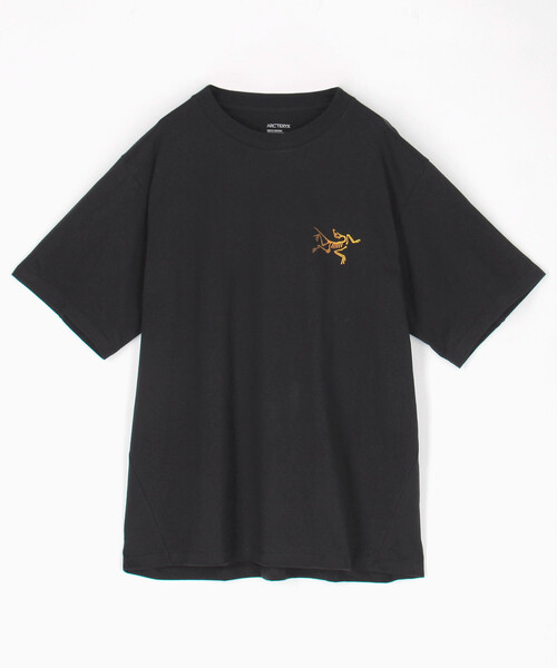 アークテリクス　クラッグ　コットン　ロゴショートスリーブメンズ　2XL　黒 ARC'TERYX/アークテリクス クラッグ コットン ロゴ ショートスリーブ