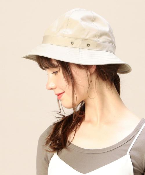 BEAUTY&YOUTH UNITED ARROWS(ビューティーアンドユースユナイテッドアローズ)の「BY サファリブリムハット◆(ハット・レディース・ブラック/ベージュ/オリーブ・FREE)」の1枚目の写真