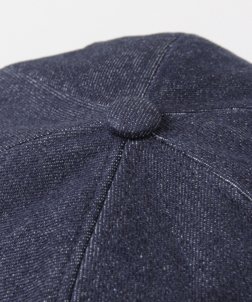 SENSE OF PLACE by URBAN RESEARCH（センスオブプレイスバイアーバンリサーチ）の「12ozデニムBB-CAP（キャップ・メンズ・インディゴブルー/その他1・FREE）」の7枚目の写真