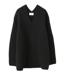 CLANE | V-NECK BACK DROP KNIT(ニット/セーター)