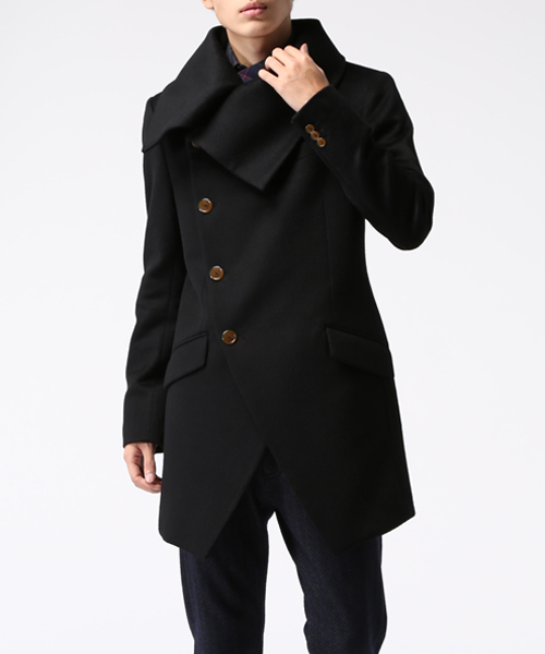 Vivienne Westwood Man ヴィヴィアンウエストウッドマン の Mint Collar Wool Coat 4005 ピーコート Wear