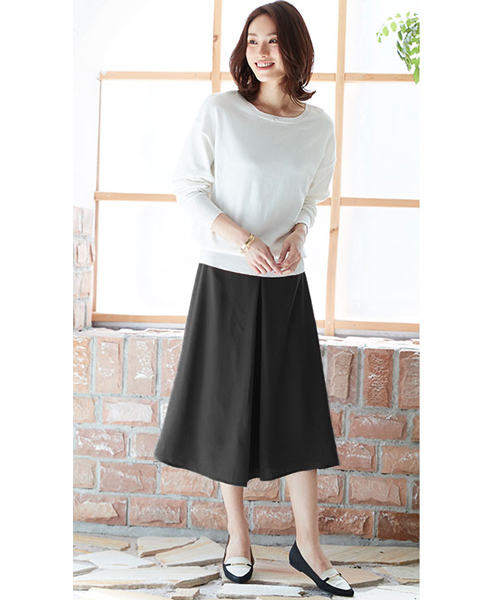 colon ボックスプリーツパンツ　ネイビー　サイズ4 w102c3634-m-01-pl.jpg