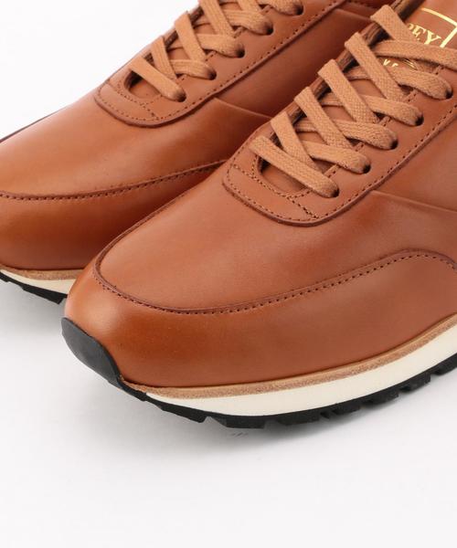 SHIPS（シップス）の「BEYENE: レザー スニーカー（スニーカー・メンズ・キャメル・42/41/40）」の3枚目の写真