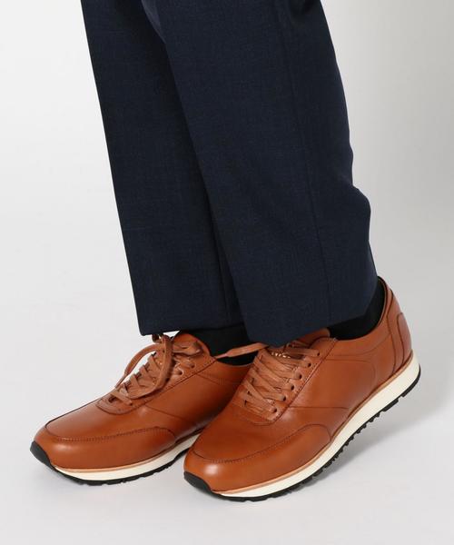 SHIPS（シップス）の「BEYENE: レザー スニーカー（スニーカー・メンズ・キャメル・42/41/40）」の9枚目の写真