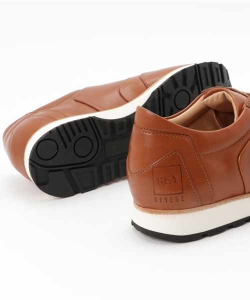 SHIPS（シップス）の「BEYENE: レザー スニーカー（スニーカー・メンズ・キャメル・42/41/40）」の8枚目の写真