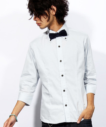 ブロード 7分袖シャツ 日本製