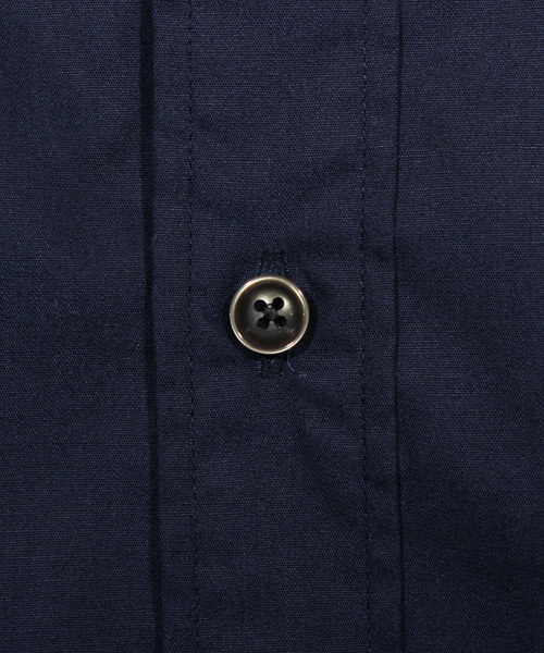 ８(eight)（エイト）の「ブロード 7分袖シャツ 日本製（シャツ/ブラウス・メンズ・グレー/ホワイト/ブラック/ワイン/ネイビー・LARGE/MEDIUM/X-LARGE）」の21枚目の写真