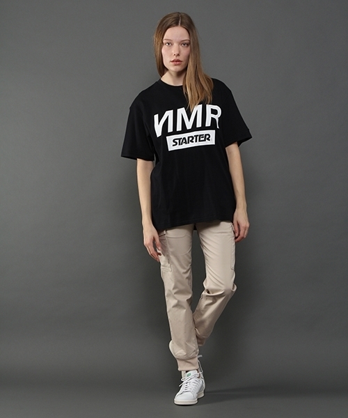 niko and...(ニコアンド)の「<NUMERALS>×STARTERロゴプリントTシャツ(Tシャツ/カットソー・メンズ・ブラック/ホワイト・MEDIUM/LARGE)」の12枚目の写真