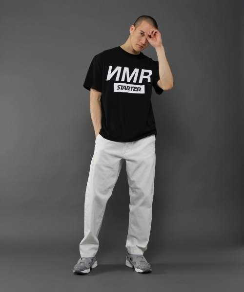 niko and...(ニコアンド)の「<NUMERALS>×STARTERロゴプリントTシャツ(Tシャツ/カットソー・メンズ・ブラック/ホワイト・MEDIUM/LARGE)」の13枚目の写真