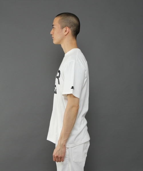 niko and...(ニコアンド)の「<NUMERALS>×STARTERロゴプリントTシャツ(Tシャツ/カットソー・メンズ・ブラック/ホワイト・MEDIUM/LARGE)」の14枚目の写真