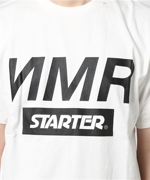 niko and...(ニコアンド)の「<NUMERALS>×STARTERロゴプリントTシャツ(Tシャツ/カットソー・メンズ・ブラック/ホワイト・MEDIUM/LARGE)」の6枚目の写真