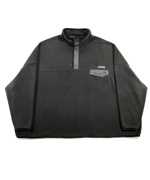 elephant TRIBAL fabrics（エレファントトライバルファブリックス）の「elephant TRIBAL fabrics Wide Snap T（その他トップス・メンズ・ブラック/ベージュ・FREE）」の3枚目の写真