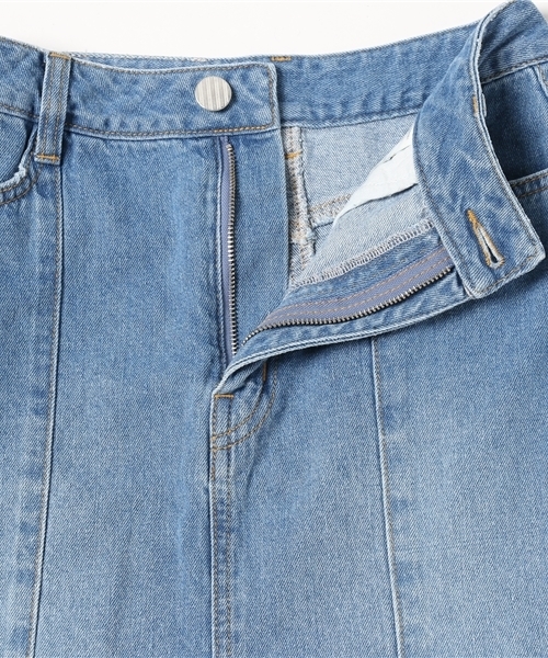 MURUA（ムルーア）の「Ｒｅｍａｋｅデザインデニムスカート（デニムスカート・レディース・ライトブルー・2/1）」の8枚目の写真