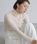 select MOCA | カラバリ豊富♪着痩せシンプルリブタートルネックニット(Knitwear)